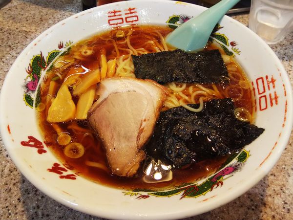「ラーメン（正油）」@ラーメン王 後楽本舗の写真