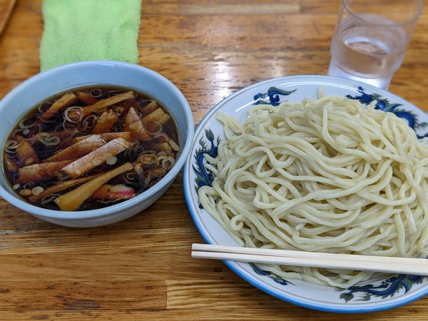 「つけそば　大盛り　９３０円」@丸長 坂戸店の写真