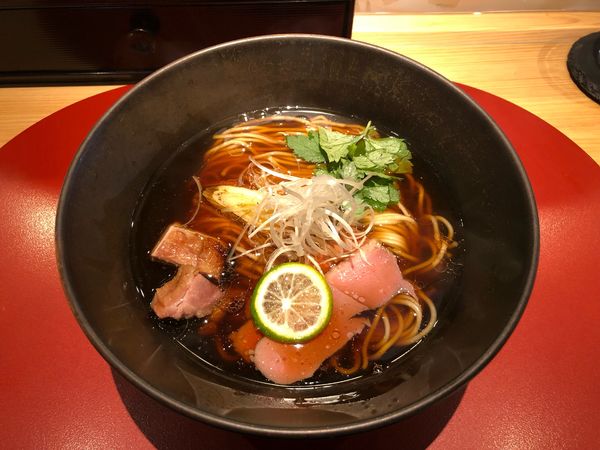 「紀州鴨中華そば」@鴨中華そば 楓の写真