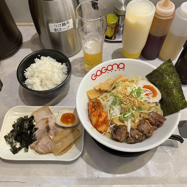 「特製まぜそば」@GaGana RAMEN 極 渋谷店の写真