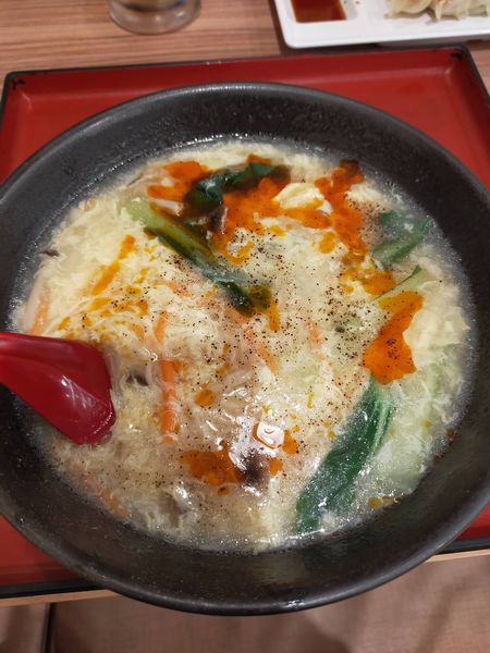 「酸辣湯麺」@8番ラーメン 勝山店の写真