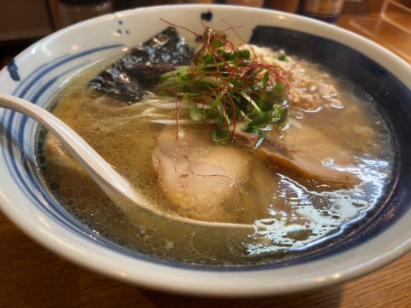 「鶏塩そば」@麺屋 鶏口の写真