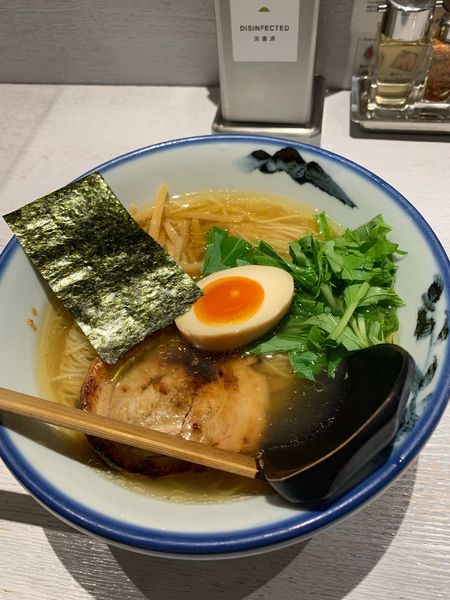 「柚子塩ラーメン」@AFURI 六本木ヒルズ店の写真