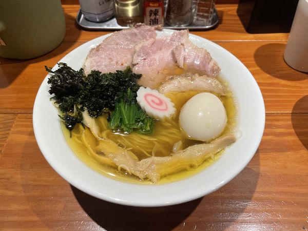 「特製塩そば」@麺屋 真心の写真