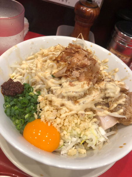 「まぜそば (930円)」@用心棒の写真