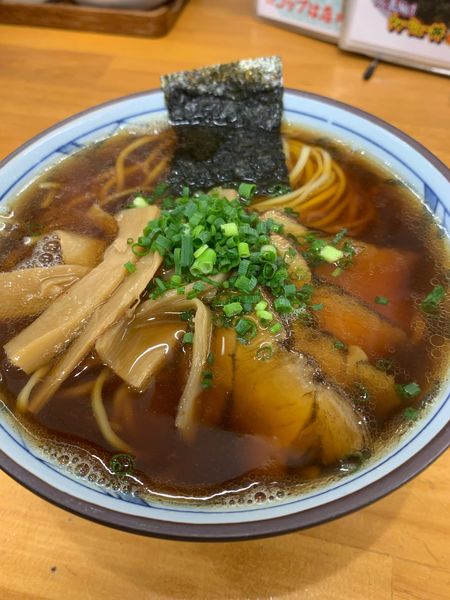 「朝ラーメン（温）」@虎徹の写真
