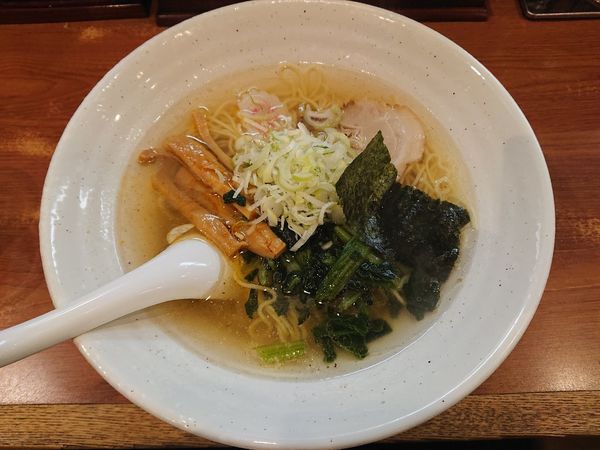 「塩ラーメン（７８０円）+大盛無料」@汐屋 だい稀の写真
