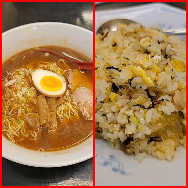 「本日のランチ🅰️高菜のチャーハン」@笑顔の写真