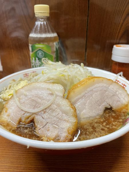 「小ラーメン（にんにく）¥850」@ラーメン二郎 亀戸店の写真