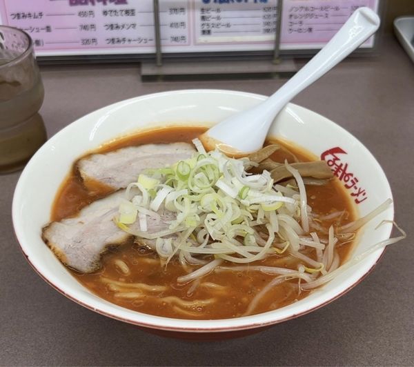 「辛々ラーメン」@くるまやラーメン おゆみ店の写真