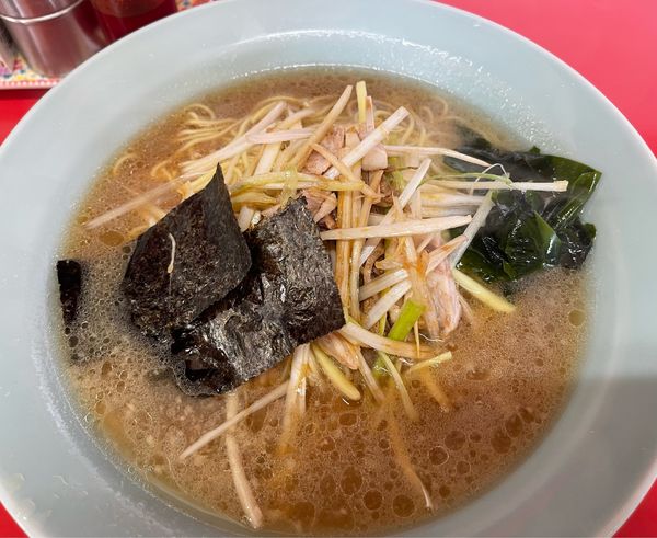 「ネギラーメン中」@ラーメンショップ 岡津店の写真