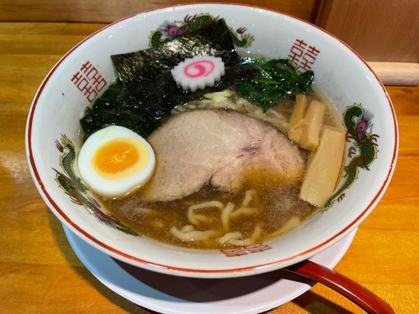 「中華そば」@麺ゃこもんの写真