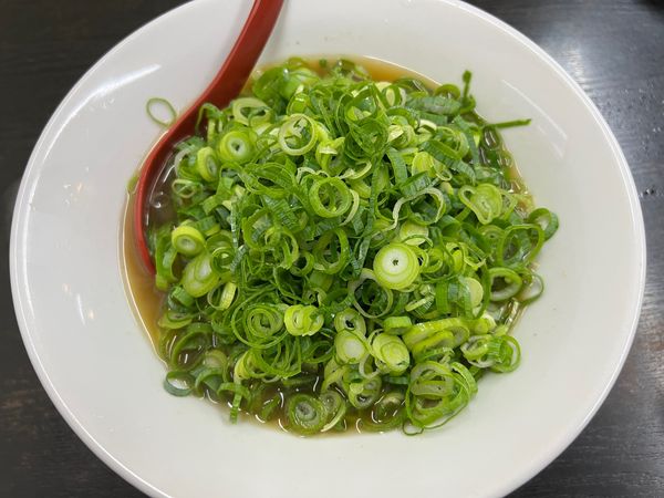 「どかネギらーめん」@らーめん じゃげな 南箕輪店の写真