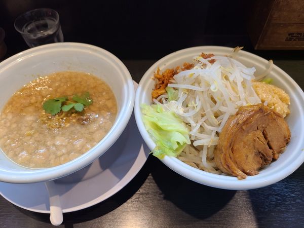 「秋カレー二郎系つけ麺」@らーめん 三極志の写真