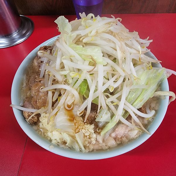 「ラーメン小 ぶた入り」@ラーメン二郎 新潟店の写真