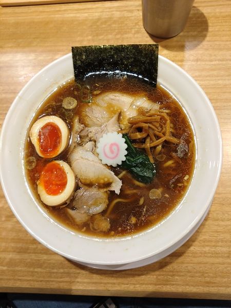 「醤油ラーメン」@長岡食堂 横浜西口店の写真