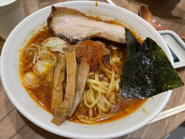 「辛辛魚ラーメン」@井の庄 光が丘店の写真