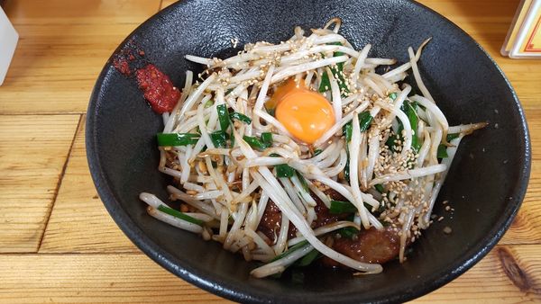 「レバーまぜ蕎麦1045円」@中華蕎麦 みやまの写真