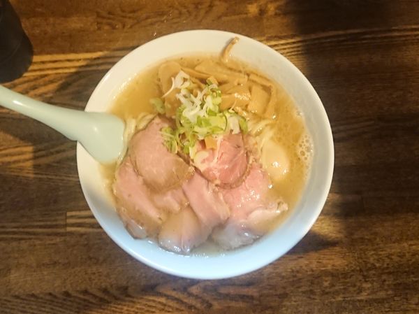 「中華そば（塩）＋得増し」@燦燦斗の写真