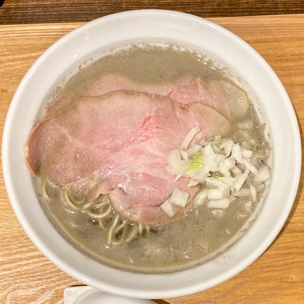 「境港産煮干蕎麦 ¥900 オマール海老の和え玉 ¥400」@NIBOSHIMANIAの写真