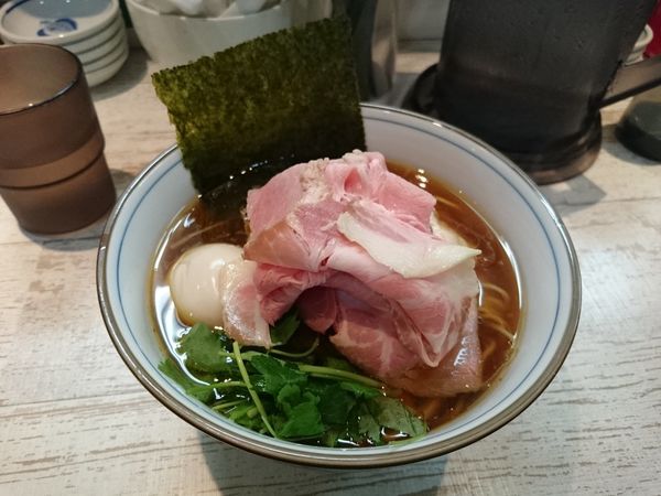 「特製四つ葉そば」@中華そば 四つ葉の写真