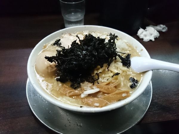 「岩のりらーめん」@らーめん潤 蒲田店の写真