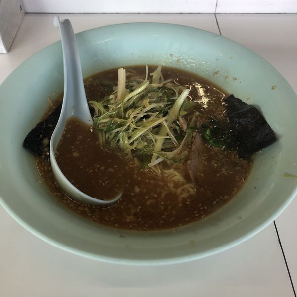 「ネギ味噌ラーメン（小）」@ラーメンショップ 平泉店の写真