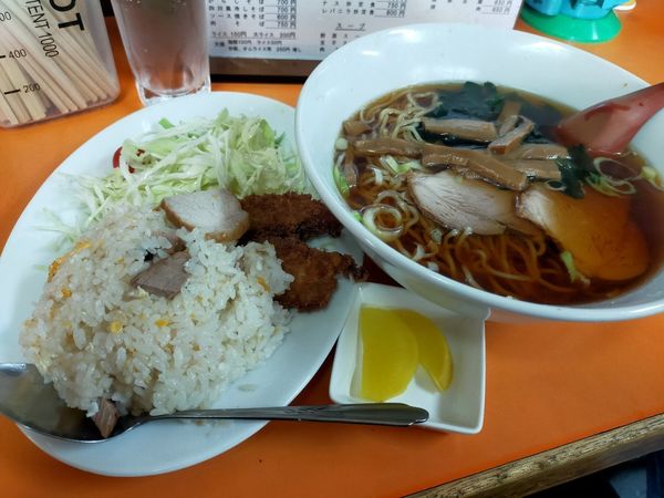 「ラーメンセット」@光栄軒の写真