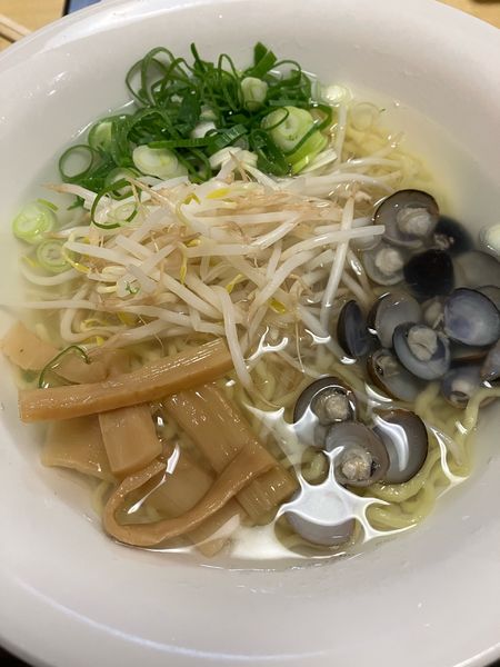 「しじみラーメン　塩」@味処 一休の写真