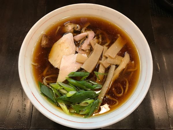 「鶏中華そば（醤油）　800円」@まるふじ食堂の写真