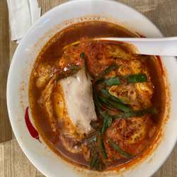 海老味噌辛麺　5辛　¥1000