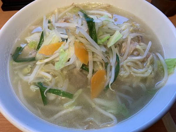 「野菜たっぷりタンメン」@日高屋 飯田橋東口店の写真