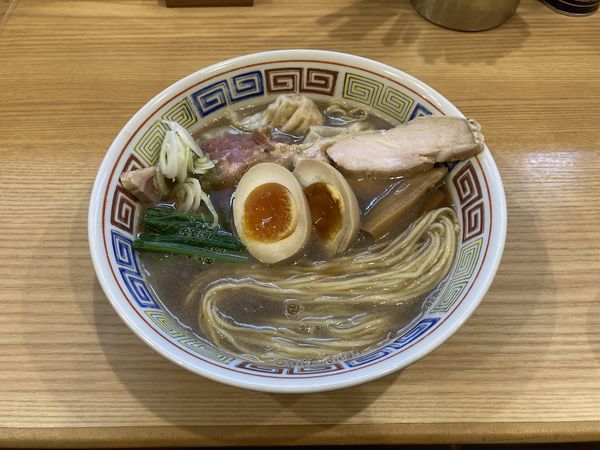 「特製中華そば」@ほっこり中華そば もつけの写真