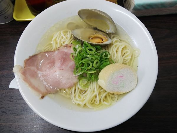 「貝塩らぅめん（朝メニュー）　600円」@ラゥメン大地の写真