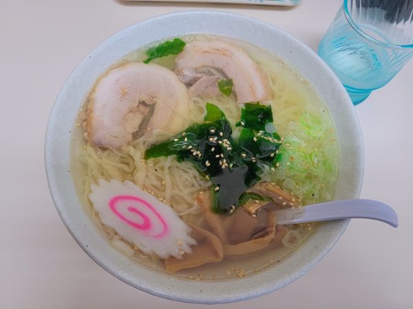 「塩らーめん」@青竹打ちRA-MEN くりはらの写真