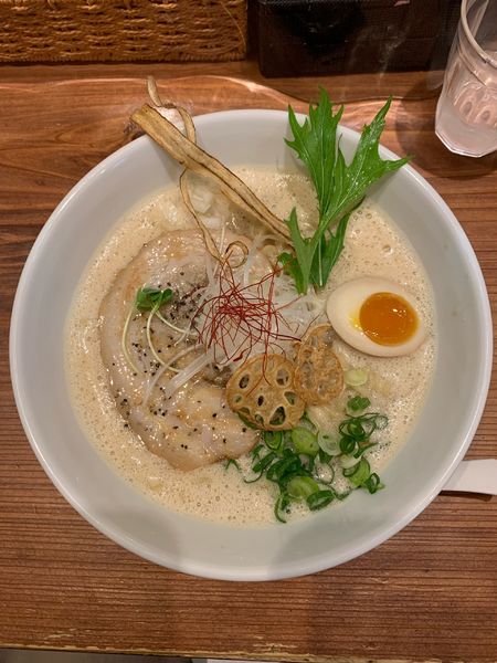 「豚だしらぁ麺」@ふじ門製麺の写真