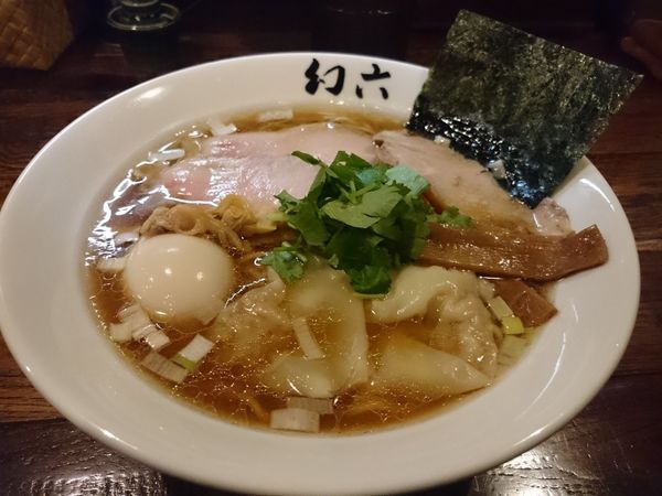 「特製醤油そば」@中華そば 幻六の写真