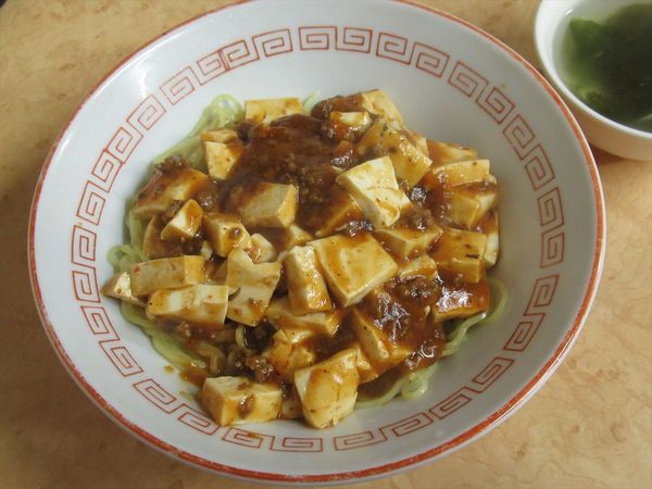 「マーボーあえそば（780円）」@金龍門の写真