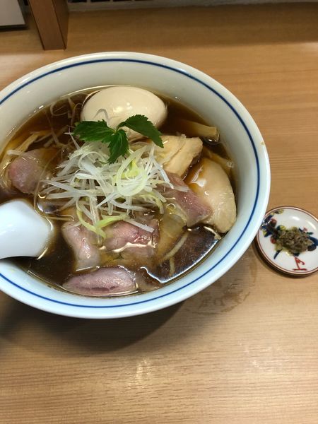 「特製醤油そば」@中華そば 仙道の写真