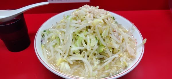 「小ラーメン（全マシ）」@ラーメン二郎 京急川崎店の写真