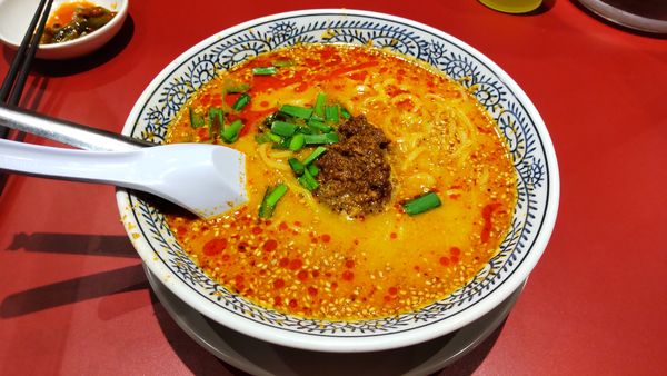 「担々麺」@丸源ラーメン 川越岸町店の写真