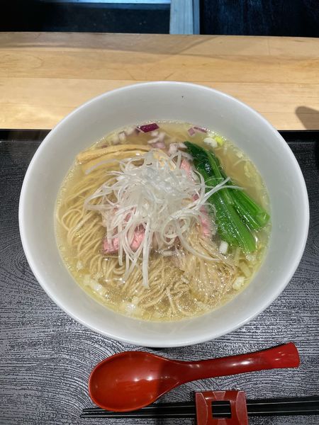 「超淡麗シークワーサ塩らーめん(1000円)」@超純水採麺 天国屋の写真