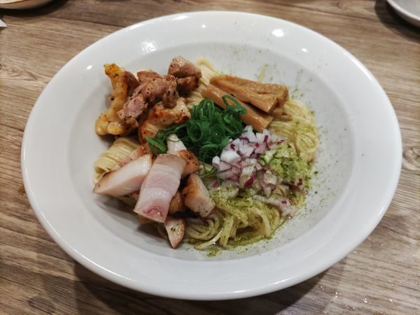 「宮崎地頭鶏まぜそば」@だれやめやの写真