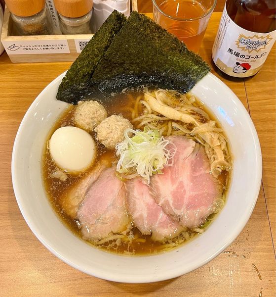 「全部のせ醤油らーめん」@しののめヌードルの写真