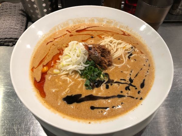 「海老寿久担々麺」@麺屋 愛心 TOKYO 町屋店の写真