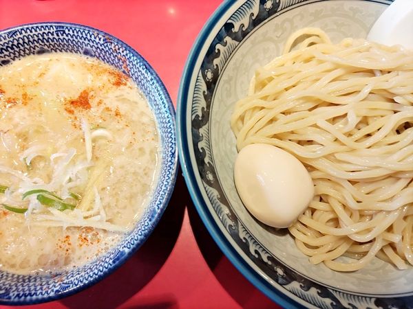 「ドロっと味噌つけ麺（中盛）＋味玉」@らーめん・つけめん こてんぱんの写真