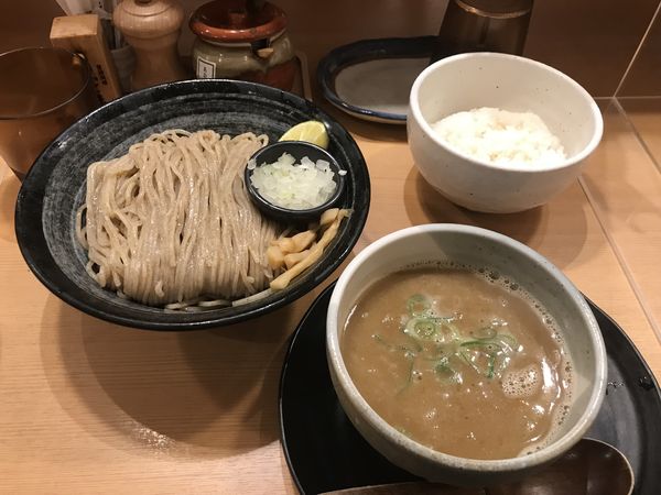 「つけ麺」@麺匠たか松 京都駅ビル拉麺小路店の写真