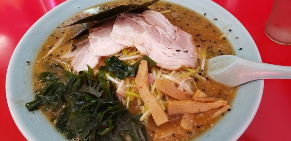 「ネギみそチャーシュー大盛」@ラーメンショップ 太田店の写真
