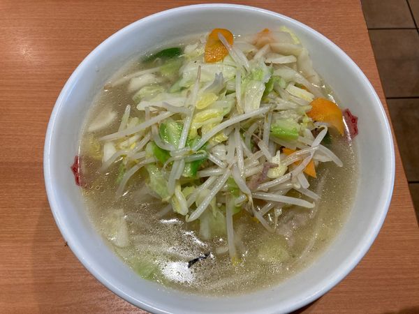 「野菜たっぷりタンメン(大盛) 600円」@日高屋 東大島駅前店の写真