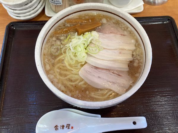 「喜多方らーめん（コク旨）・麺大盛り」@会津屋の写真